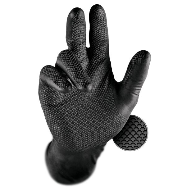 ROKAVICE ZA 1X UPORABO GRIPPAZ ČRNE 246 50/1 ŠT. XXL