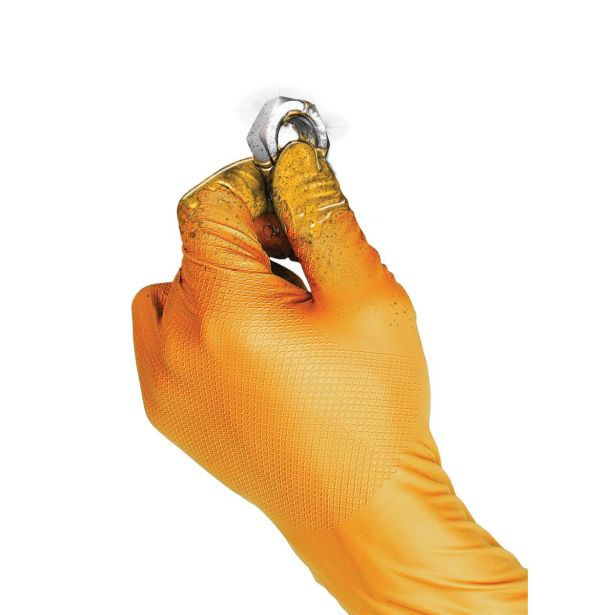 ROKAVICE ZA 1X UPORABO GRIPPAZ ORANŽNE 246 50/1 ŠT. S