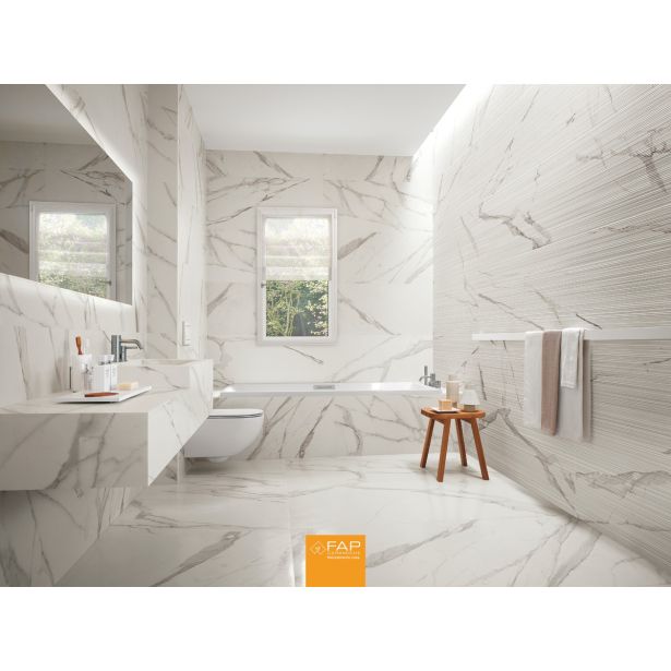 STENSKA PLOŠČICA FAP ROMA 25 STATUARIO 25X75