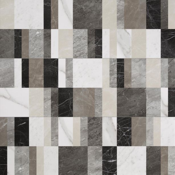 STENSKA PLOŠČICA FAP ROMA CLASSIC FRAMES INS. MIX 91.5X91.5-3PLOŠ.DEKOR