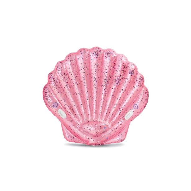 VODNA BLAZINA INTEX ROZA ŠKOLJKA 178X165X24CM