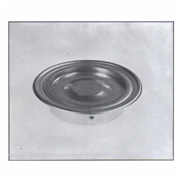 ROZETA ZA DIMNIK VAFRA FI 130 MM BELA