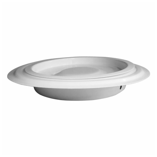 ROZETA ZA DIMNIK VAFRA FI 99 S POKROVOM BELA