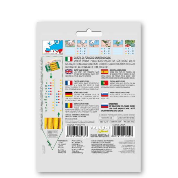 KORENOVKA FRANCHI SEMENTI RUMENO KORENJE JAUNE DU DOUBS