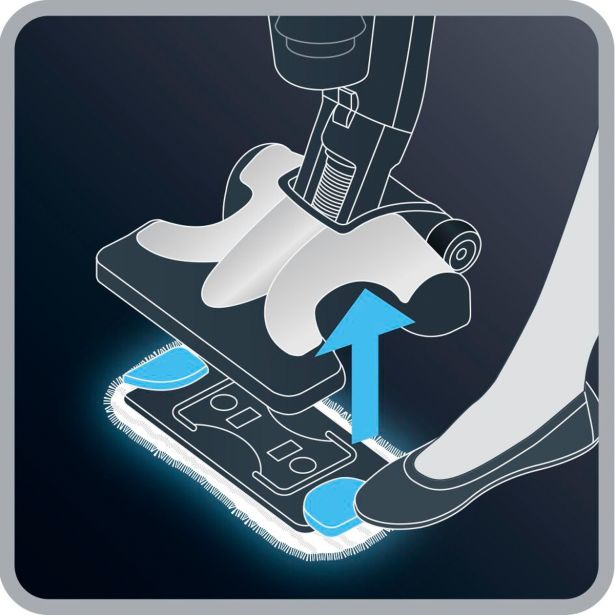 PARNI ČISTILNIK ROWENTA RY 7731 WH CLEAN & STEAM