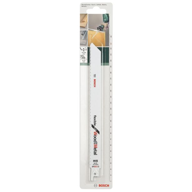 LIST SABLJASTE ŽAGE BOSCH S 1122 HF BIM 2-DELNI KOMPLET