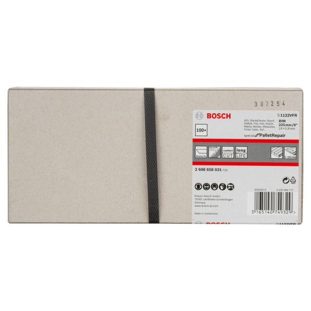 LIST SABLJASTE ŽAGE BOSCH S 1122 VFR 100-DELNI KOMPLET