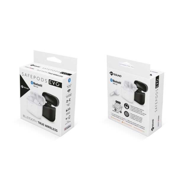 SLUŠALKE MELICONI SAFE PODS BT EVO BREZŽIČNE ČRNE