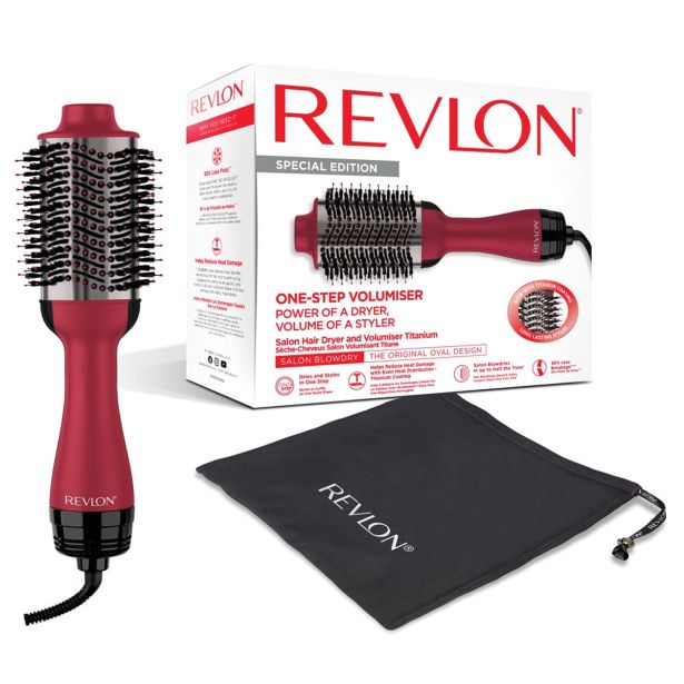 KRTAČA REVLON SALON ONE-STEP HAIR DRYER AND VOLUMISER TITANIUM