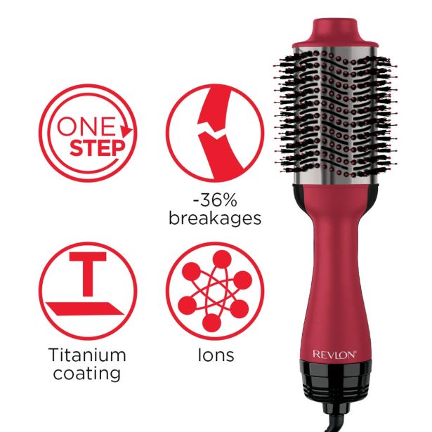 KRTAČA REVLON SALON ONE-STEP HAIR DRYER AND VOLUMISER TITANIUM