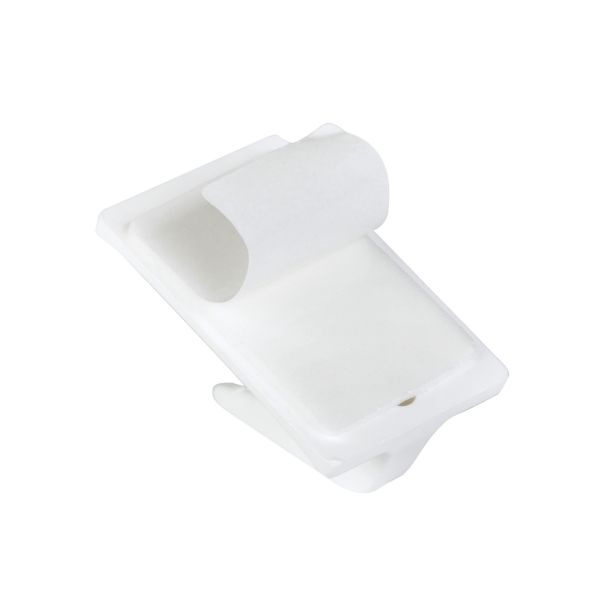 PVC OBEŠALNA KLJUKA WALTECO SAMOLEPILNA PVC KROMIRANA