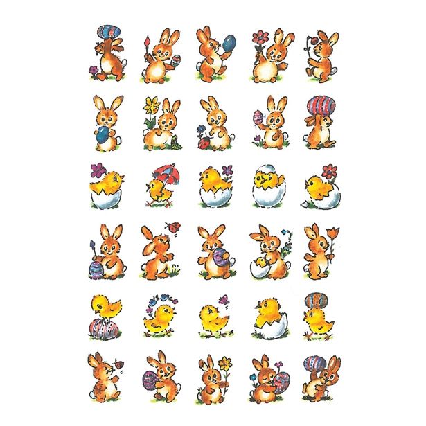 NALEPKE ZA PIRHE HEITMANN SAMOLEPILNE SLIČICE PIŠČANČKI