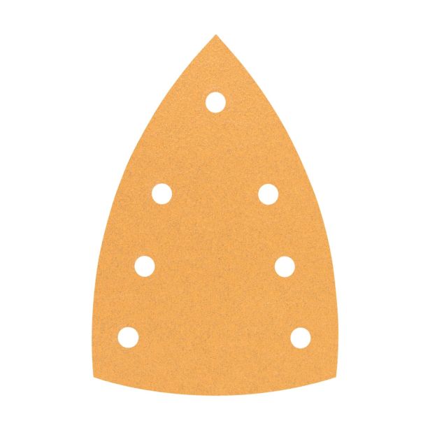 DELTA/VEČNAM BRUSNI LIST BOSCH 10-DELNI SET C470 RUMEN 100X150 MM G80 7 LUKENJ