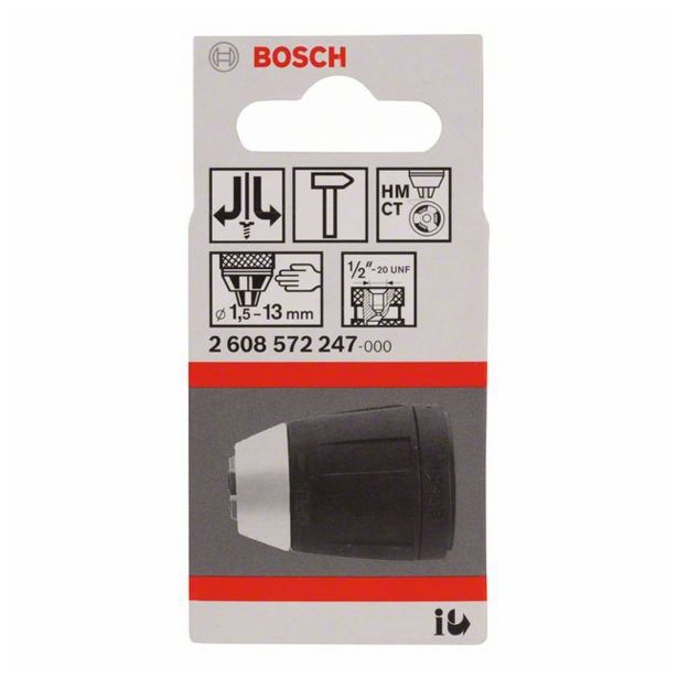 SAMOZATEZNA VRTALNA GLAVA BOSCH 1.5-13 1/2-20