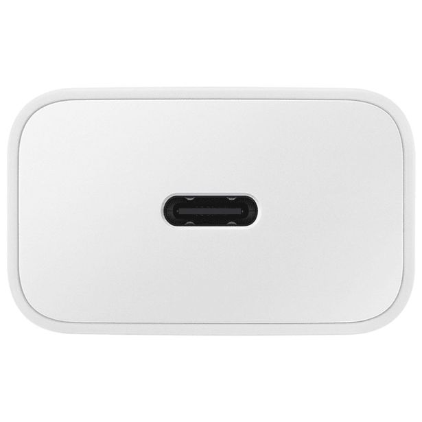 SAMSUNG HIŠNI POLNILEC FAST CHARGE EP-T1510XWE 15W PD + KABEL EP-DA705BWE TYPE C BEL - ORIGINAL - BULK