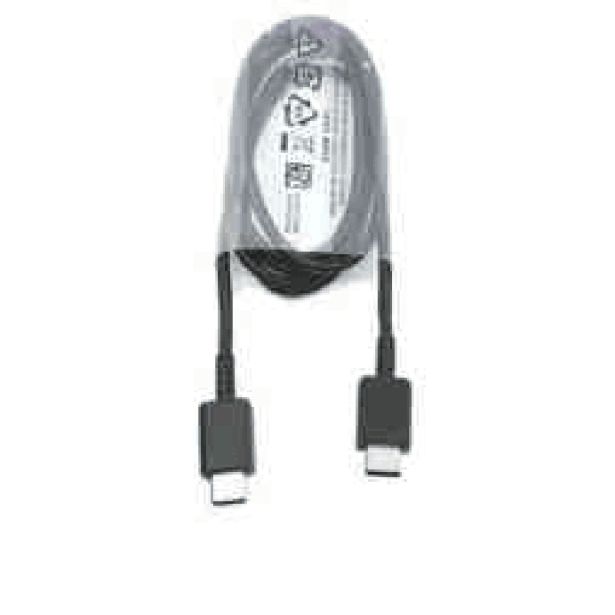 SAMSUNG PODATKOVNI KABEL EP-DN970BBE 25W TYPE C - TYPE C ČRN 1 M