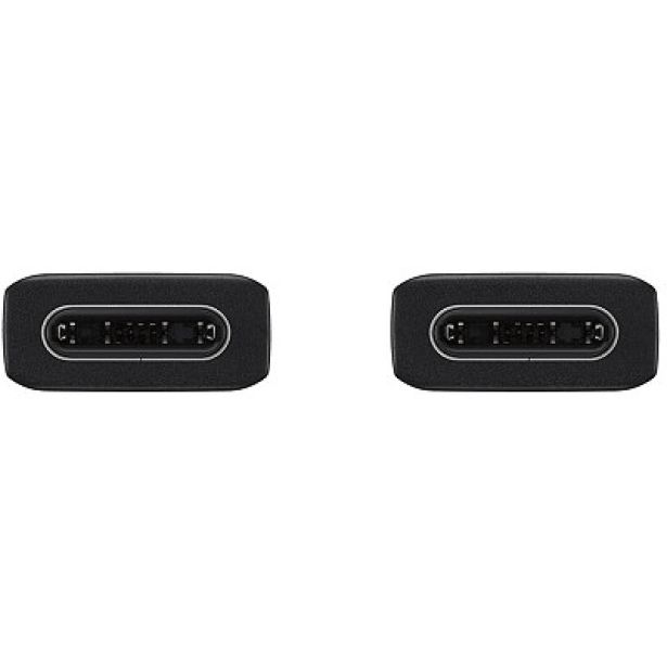 SAMSUNG PODATKOVNI KABEL EP-DN970BBE 25W TYPE C - TYPE C ČRN 1 M