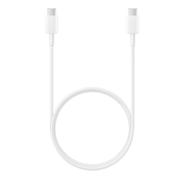 SAMSUNG PODATKOVNI KABEL EP-DN970BWE 25W TYPE C - TYPE C BEL 1 M