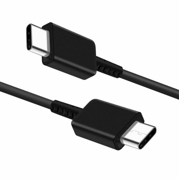 SAMSUNG PODATKOVNI KABEL EP-DX510JBEG SUPER FAST CHARGE TYPE C NA TYPE C - 100W 5A 1,8M - ČRN (BULK)