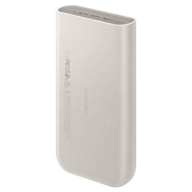SAMSUNG POWERBANK PRENOSNA BATERIJA EB-P4520XUE 3X USB-C 45W 20000MAH BEIGE
