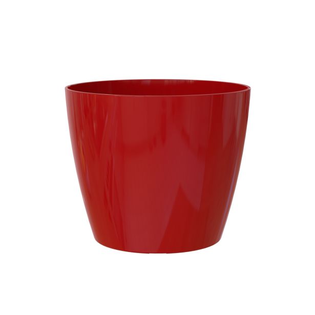 PE NOTRANJI LONEC SAN REMO GLOSSY RDEČ 18 CM