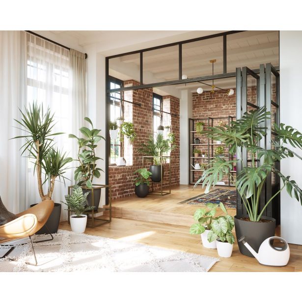 PE NOTRANJI LONEC SAN REMO MAT ANTRACIT 30CM S KOLEŠČKI