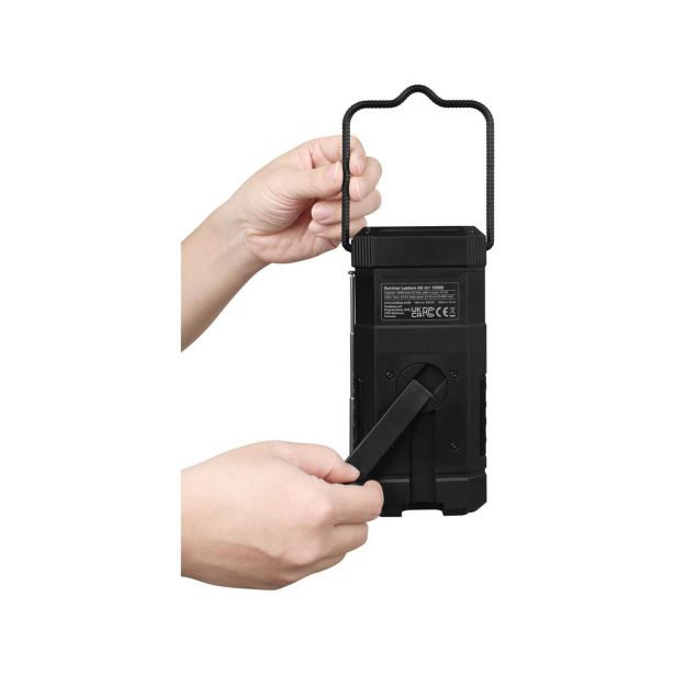 SANDBERG ROČNA SVETILKA Z BATERIJO POWERBANK 5000 SURVIVOR, 10W