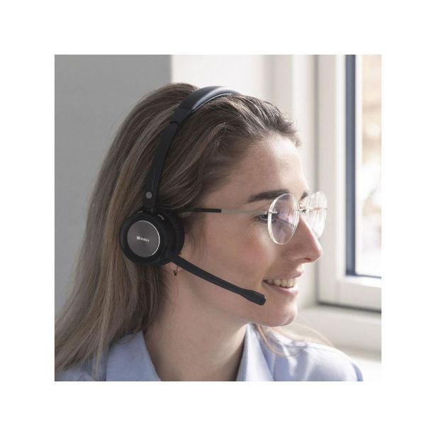 SANDBERG SLUŠALKE BT OFFICE HEADSET PRO+