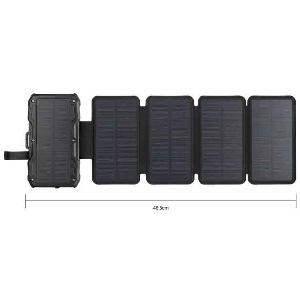 SANDBERG SOLARNA BATERIJA POWERBANK 10.000 S 5 PANELI, 20W (DO ODPRODAJE)