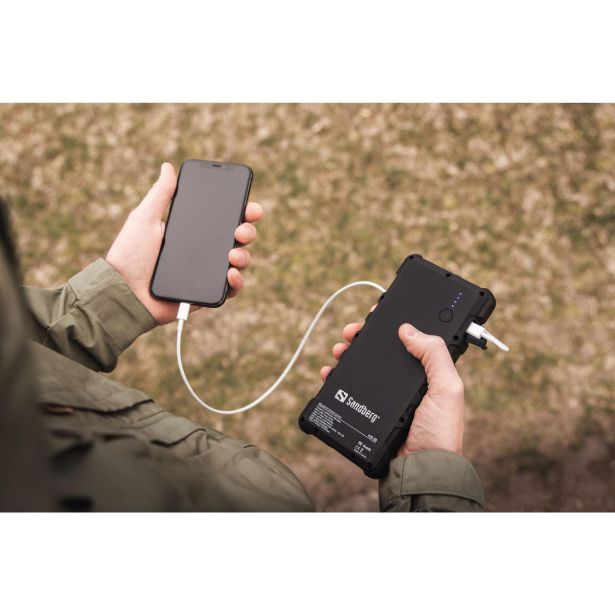 SANDBERG SOLARNA BATERIJA POWERBANK 24.000 OUTDOOR, 20W