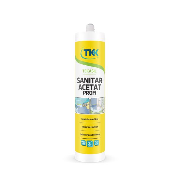 SANITARNI SILIKON TEKASIL ACETAT PROFI SIV 300 ML