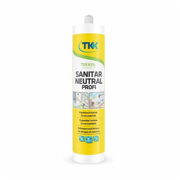 SANITARNI SILIKON TEKASIL NEUTRAL PROFI TRANSPARENT 300 ML