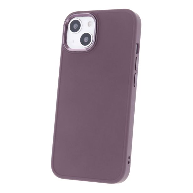 SATIN SILIKONSKI OVITEK ZA IPHONE 15 PRO MAX - VIJOLA