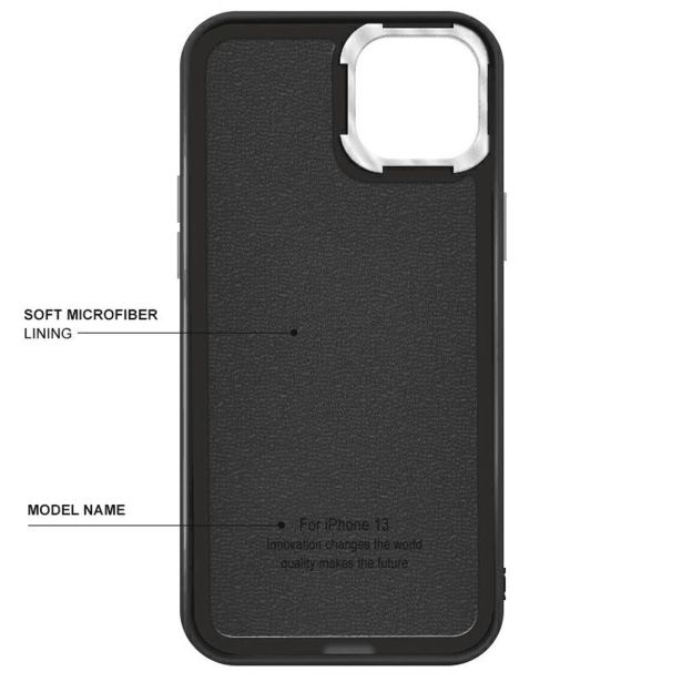 SATIN SILIKONSKI OVITEK ZA IPHONE 16 PLUS - ČRN