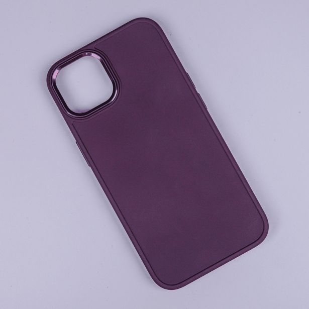 SATIN SILIKONSKI OVITEK ZA IPHONE 16 PLUS - VIJOLA
