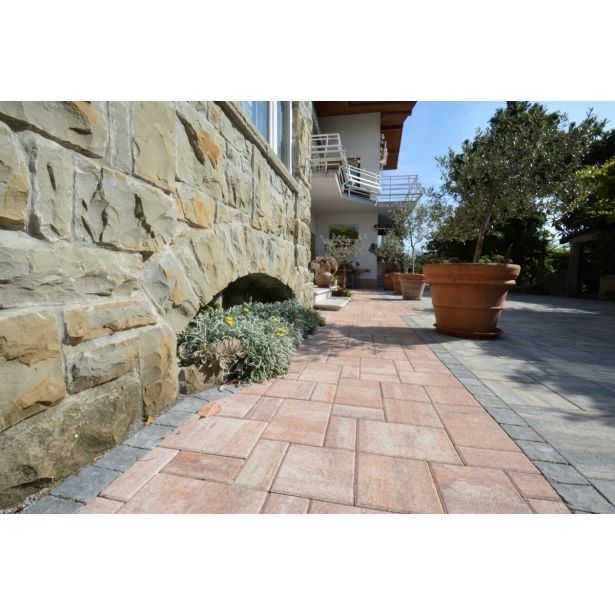 BETONSKI TLAKOVEC OBLAK GROUP SAVONA MIX 44 MANAROLA OKER, BEL, RJAV