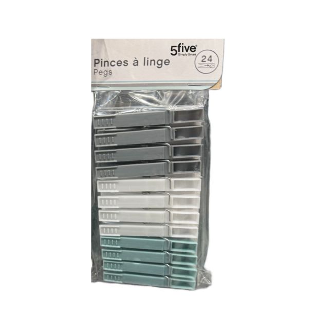 ŠČIPALKE FIVE ZA PERILO 24/1