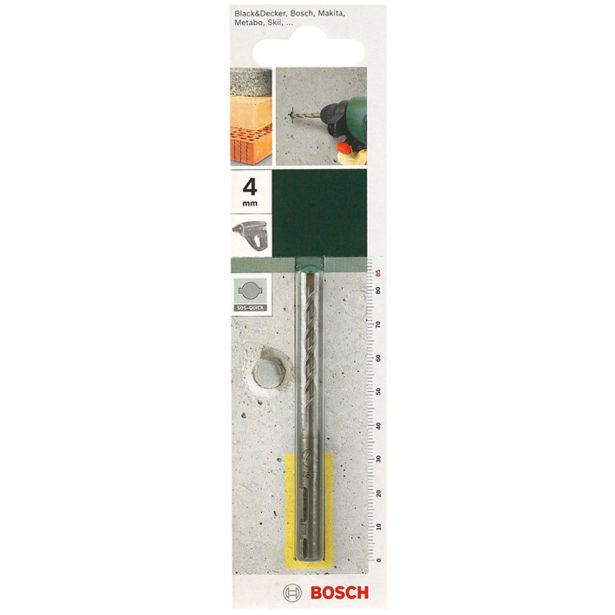 SVEDER ZA KAMEN DIN 8039 BOSCH SDS-QUICK 4.0X85 MM