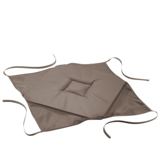 SEDEŽNA BLAZINA DOUCEUR D'INTÉRIEUR 40X3X40 CM, ESSENTIEL TAUPE RJAVA