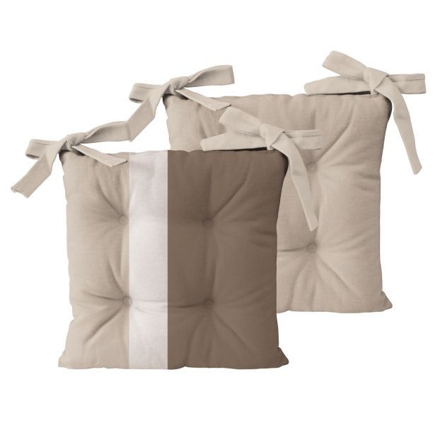 SEDEŽNA BLAZINA OLIBO 40X40 CM 4/1 RJAVA