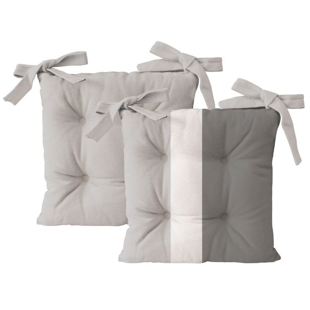 SEDEŽNA BLAZINA OLIBO 40X40 CM 4/1 SIVA