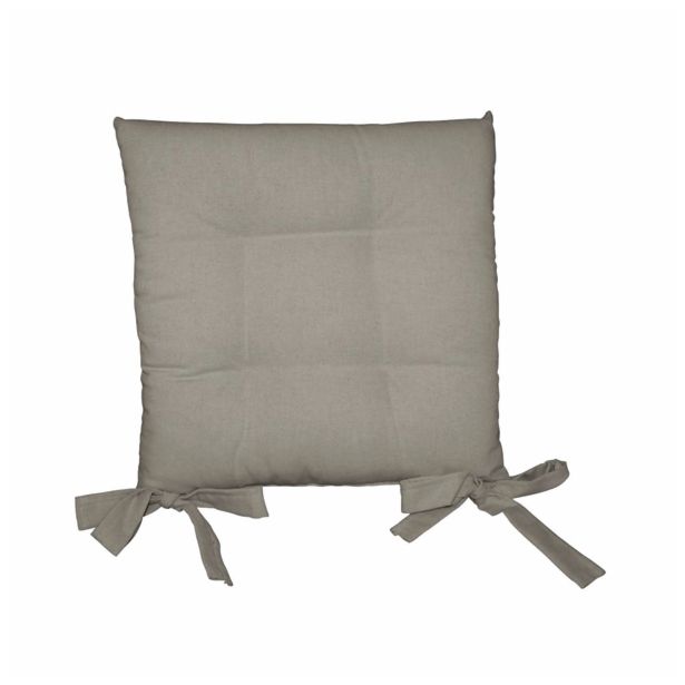 SEDEŽNA BLAZINA OLIBO LONETA 42X42 CM SIVA