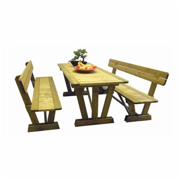 SEDEŽNA GARNITURA IMONT TIP 114, MIZA 180 CM SMREKA