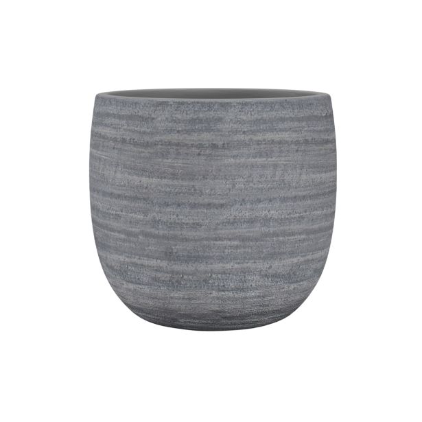 KERAMIČNI NOTRANJI LONEC SELENE 20 CM SIV