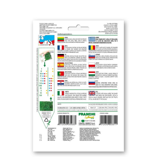 SEME DIŠAVNICE FRANCHI SEMENTI KOROMAČ VXA 7/1