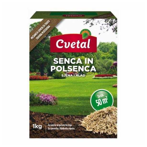 SEME ZA TRAVO CVETAL SEME ZA TRAVO SENCA 1KG