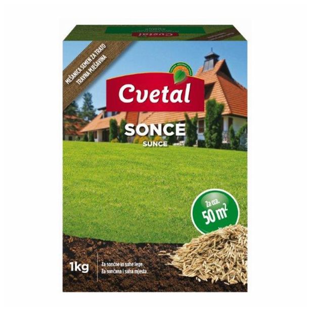 SEME ZA TRAVO CVETAL SEME ZA TRAVO SONCE 1KG