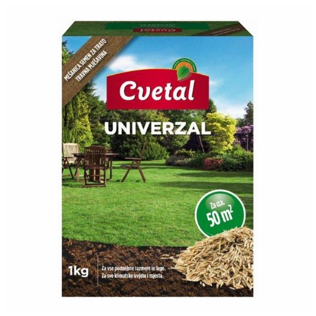 SEME ZA TRAVO CVETAL SEME ZA TRAVO UNIVERZAL 1KG