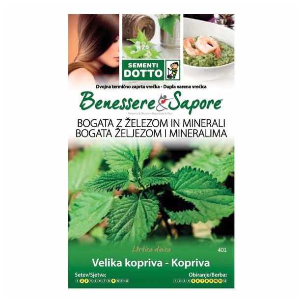 SEMENA BENESSERE&SAPORE VELIKA KOPRIVA