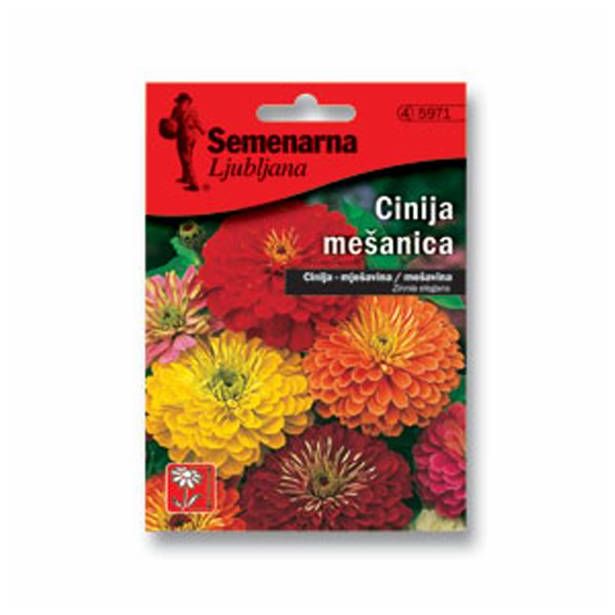 CINIJA SEMENARNA MEŠANICA ZINNIA ELEG.V MALI VREČICI 5971
